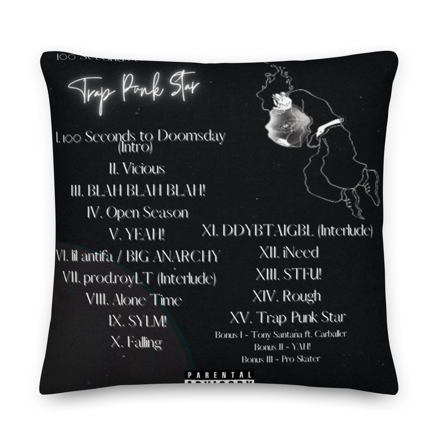 TRAP PUNK STAR Pillow