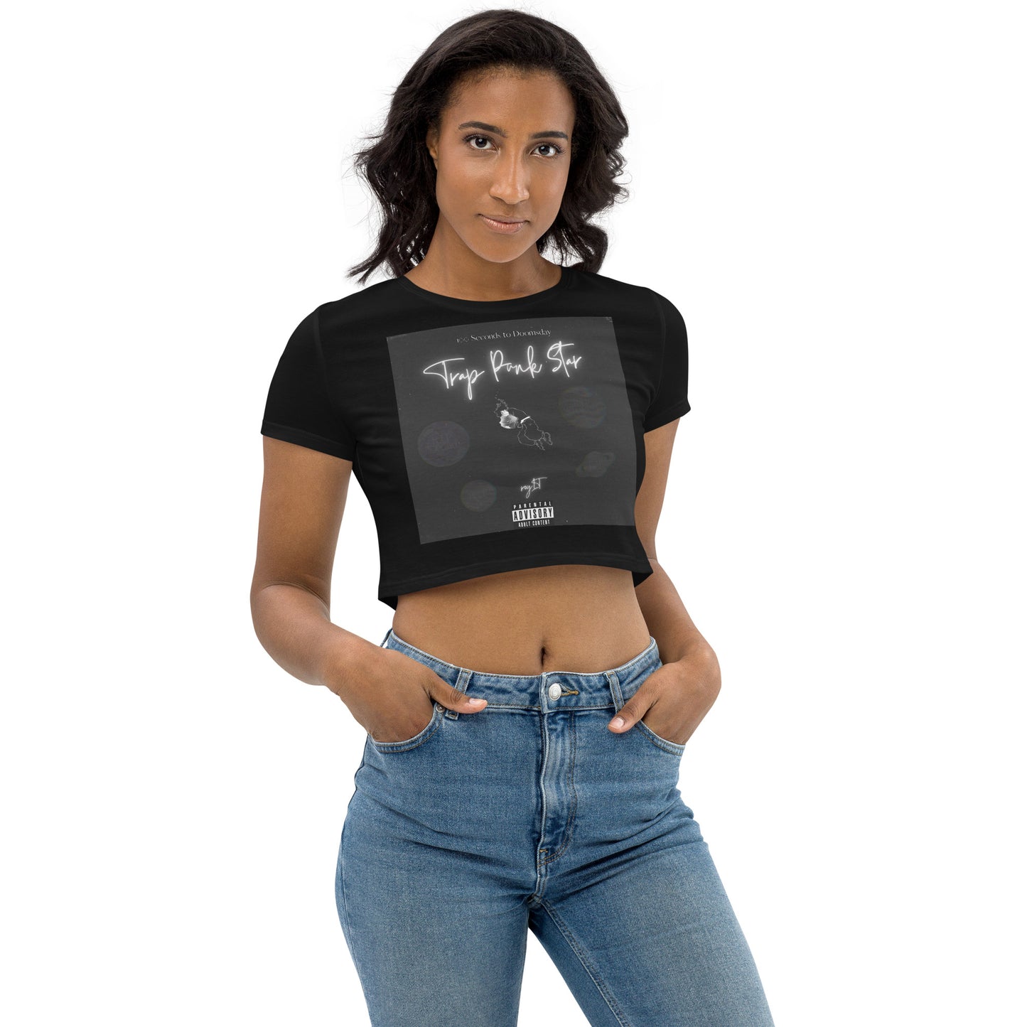 Trap Punk Star Crop Top