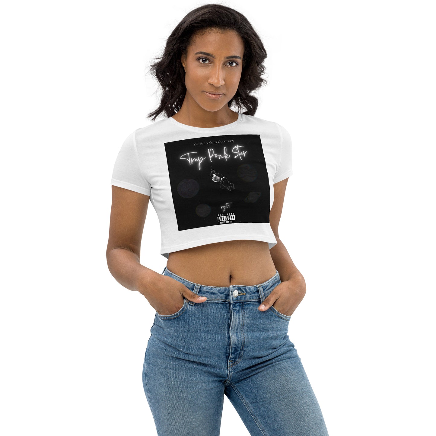 Trap Punk Star Crop Top