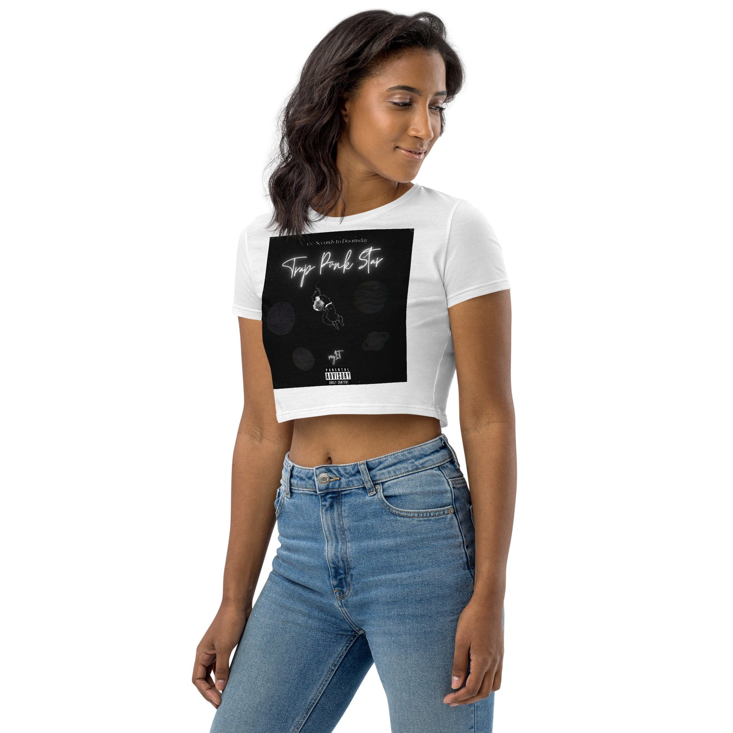 Trap Punk Star Crop Top