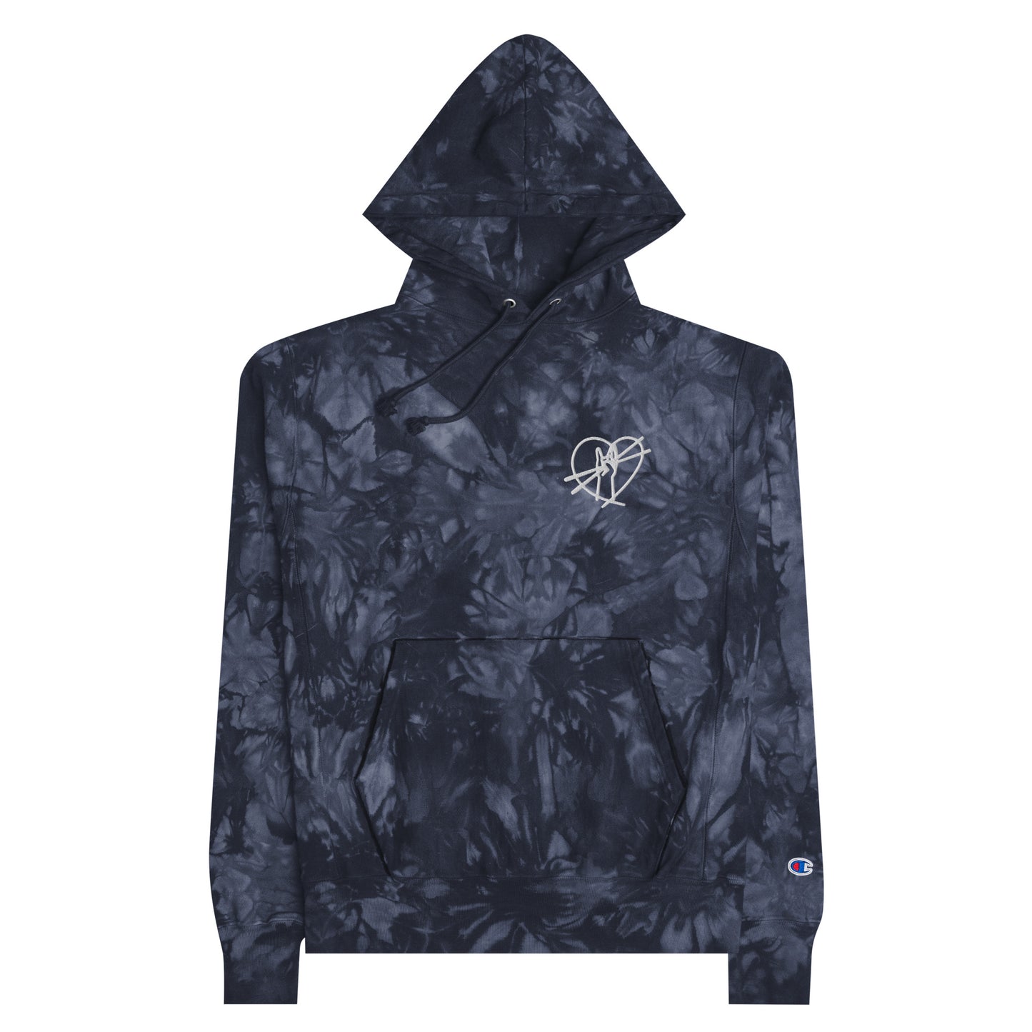 TRAP PUNK STAR Tie-Dye Hoodie